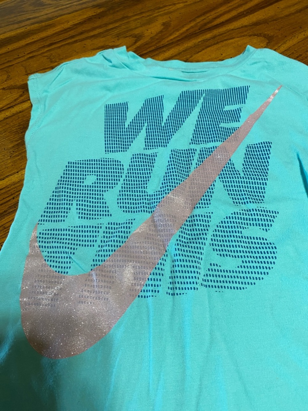 4 Nike Girls' Active Shorts & Tees Sets - Pink, Coral, Blue, Gray, Black - Picture 5 of 14